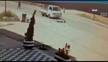 Bursa'da kamyonetin çarptığı kadın yaralandı