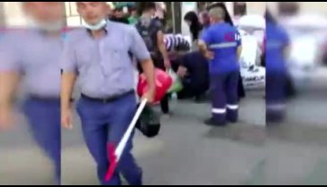 Lambayı kırınca annesinden korkup balkondan atladı