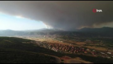 Muğla'da gökyüzünde korkutan tablo