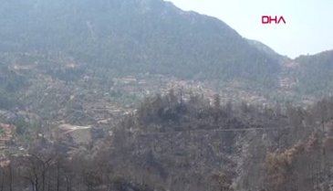 Marmaris yangınları kontrol altına alındı: Acı bilanço...