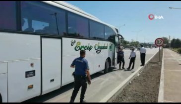 Bursa'da hırsızlık şüphelisi otobüsle seyahat ederken yakalandı