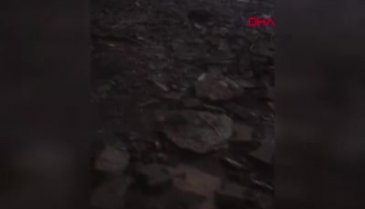 Bartın'da sel felaketi ve heyelan!
