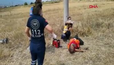 Bursa'da otomobil takla attı! 1 ölü, 1 yaralı
