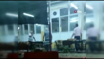 İYİ Partili eski Başkan engelli şahsı dövdüğü görüntüler ortaya çıktı