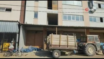 Bursa'da asansör boşluğuna düşen işçi yaralandı