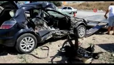 Bandırma'da feci kaza: 2 ölü, 4 yaralı