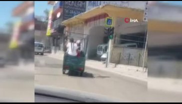 Bursa'da korkutan tehlikeli yolculuklar!