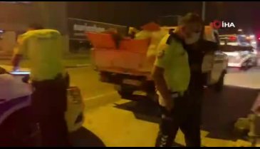 Bursa'da ehliyetsiz sürücü polis ekiplerine yakalandı