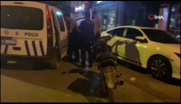 Bursa'da alkollü sürücünün motosikleti çalıntı çıktı