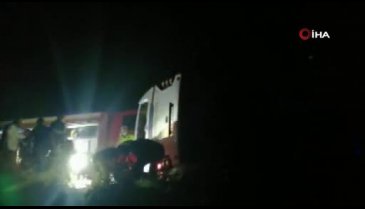 Manisa'da feci kaza: Ölü ve yaralılar var...