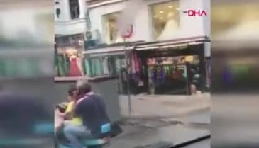 İstanbul'da akılalmaz görüntü! Trafiği hiçe saydılar