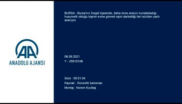 Bursa'da daha önce aracını kundakladığı kişinin eşini darbettiği ileri sürülen şüpheli aranıyor