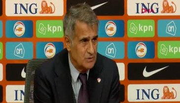 Şenol Güneş, 6-1'lik Hollanda mağlubiyetini değerlendirdi