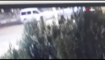Bursa'da benzinlik soyguncuları kaçarken komisere çarptı!