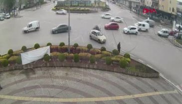 Bursa'da motosiklet kazaları mobese kamerasında
