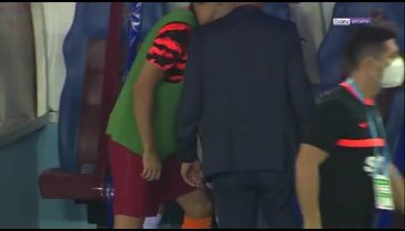 Trabzonspor'da Abdülkadir Ömür gözyaşlarına boğuldu
