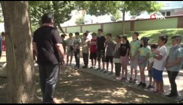 Bursa Osmangazi'de parklar çocuklara emanet
