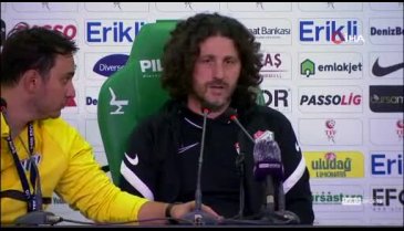 Teknik Direktör Fatih Tekke, Bursaspor'un ilk galibiyetini değerlendirdi