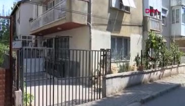 İzmir'de eşi ve oğlunun üzerine kolonya dökerek yaktı