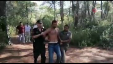 Antalya Manavgat'ta ormanı yaktığı iddia edilen kişi yakalandı
