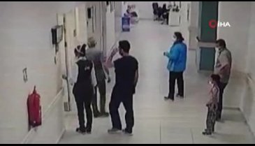 Isparta'da hasta yakını doktoru darbetti
