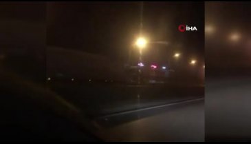 Bursa'da ters şeritten ilerleyen tır, korkuya neden oldu!