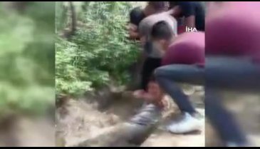 Bursa'da düğünde damada derede görülmemiş eziyet