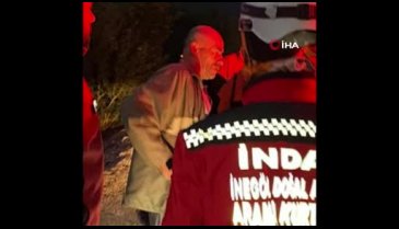 Bursa'da kayıp olduğu sanılan şahıs kendisini arama çalışmasına katıldı