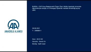 CHP'li Özgür Özel, Bursa'da üniversite öğrencileriyle buluştu