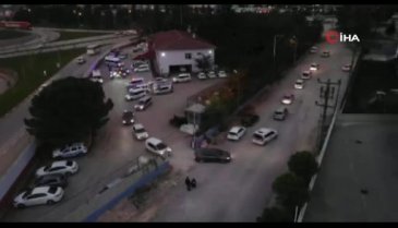 Bursa'da 120 polisle uyuşturucu operasyonu!