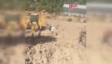 Antalya'da iki kardeş traktörle 60 yaşındaki ablalarını ezmeye çalıştı
