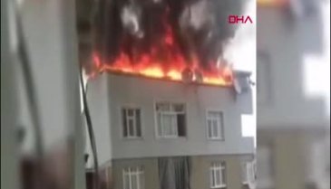 İstanbul Bağcılar'da korkutan yangın! 5. katta oturan kadın evden çıkmadı