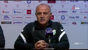 Bursaspor Teknik Direktörü Bizati: Bu takım hedefe gidecek!