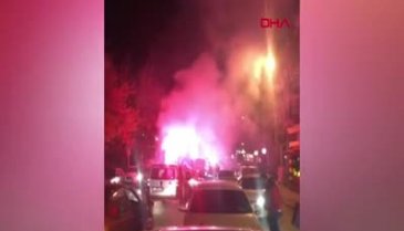 Bursa'da yolu kapatıp asker eğlencesi düzenleyen sürücülere ceza