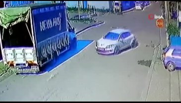 Bursa İnegöl'de trafik kazası
