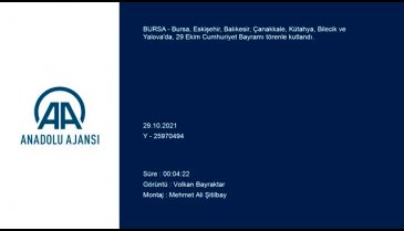 Bursa'da Cumhuriyet Bayramı coşkusu