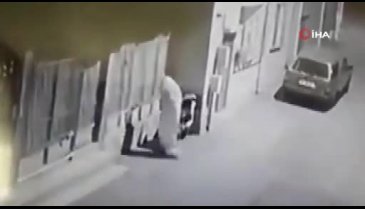 Bursa'da hayalet hırsız! Beyaz çarşaf giyip çaldı