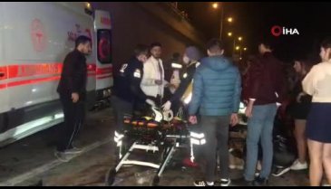 Bursa'da zincirleme kaza! Ortalık savaş alanına döndü: 1'i ağır 10 yaralı