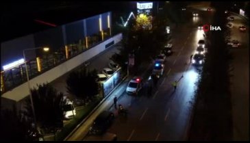 Bursa'da ''drone destekli'' asayiş uygulaması yapıldı