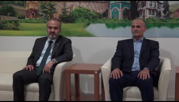 Bursa Büyükşehir Belediye Başkanı Aktaş şehit babasını ağırladı