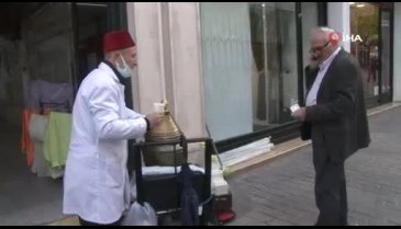 Bursa'da şifalı Osmanlı salebi! Üşüyenlerin içini ısıtıyor