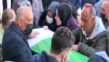 Kılıçla öldürülen Başak, son yolculuğuna uğurlandı
