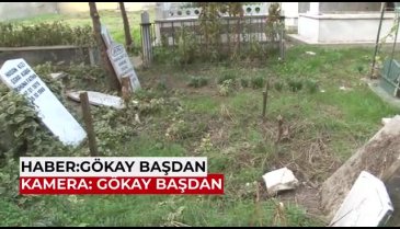 Bursa'da hırsızlar bu seferde mezarlıklara dadandı