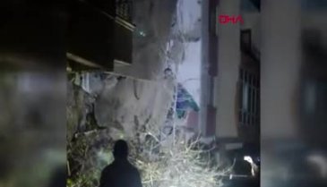 Ankara'da bir apartmanda patlama!