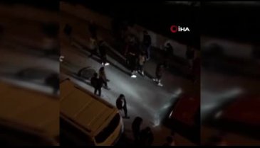 Bursa'da sokak ortasında meydan kavgası