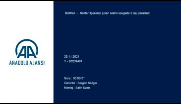Bursa'da hırsızlık şüphelisi ile işyeri sahibi arasında silahlı kavga