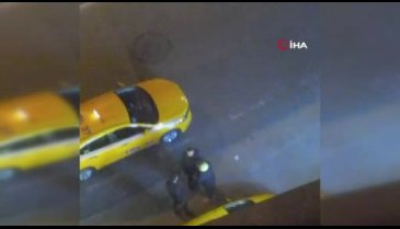 İstanbul'da taksici terörü: Meydan dayağı yedi!