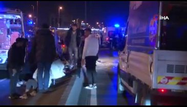 E-5 Karayolu'nda feci kaza: 5 yaralı