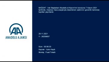Irak Başbakanı Mustafa el-Kazımi'ye suikast girişiminin yeni görüntüleri ortaya çıktı
