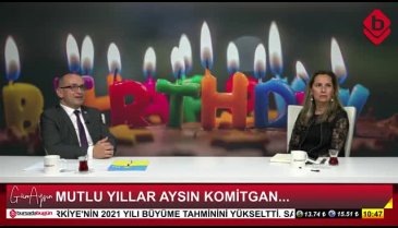 Bursada Bugün Genel Yayın Yönetmeni Aysın Komitgan'a canlı yayında sürpriz